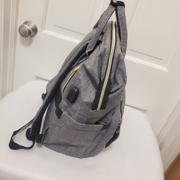 LOVEVOOK Laptop Backpack/top handle Bag Grey, Versatile, Business Casual - Picture 7 of 13